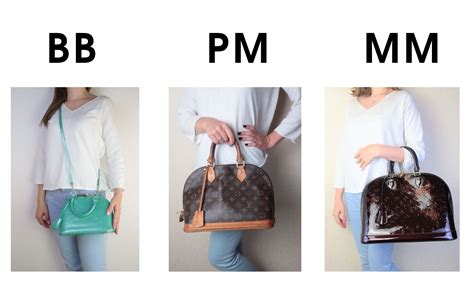 louis vuitton alma size guide.